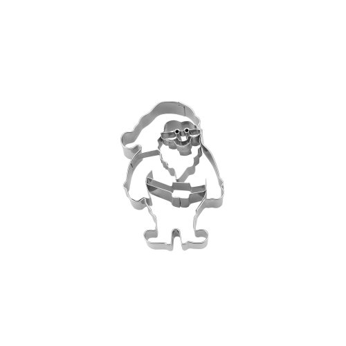 Präge-Ausstecher Weihnachtsmann 9 cm