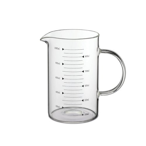 Messbecher aus Borosilikatglas, 1 Liter
